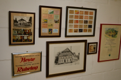 Gaststättenwerbung auf Streichholzschachteln