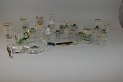 Gläser mit Gaststättenaufdruck I