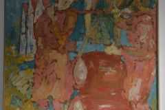 Großformatiges Kunstwerk von Oskar Escherich