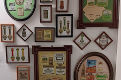 Flachenetiketten im Spiegel der Zeit