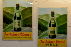 Blechschilder für die Außenwerbung mit dem Bismarckturm