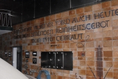 Gebraut wird nach dem Reinheitsgebot von 1516