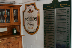 Das Logo zierte einst die Parkhalle